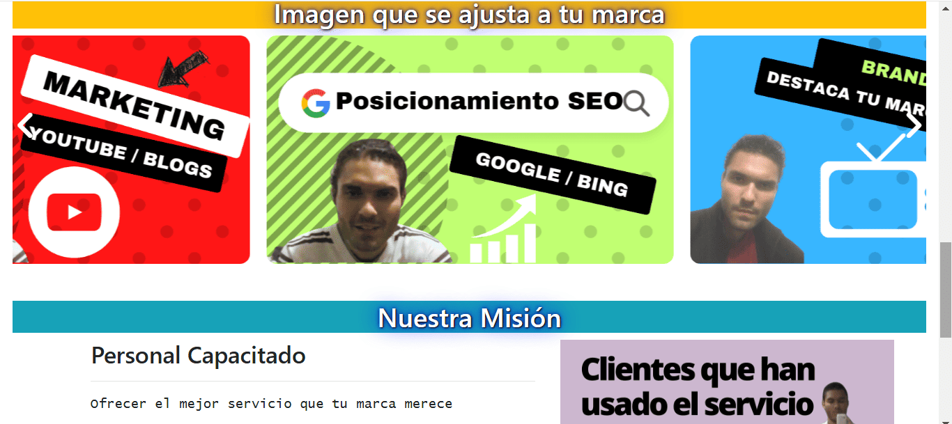 Diseño de Paginas Web en Caracas